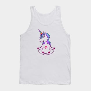 unicorn and yoga Tank Top